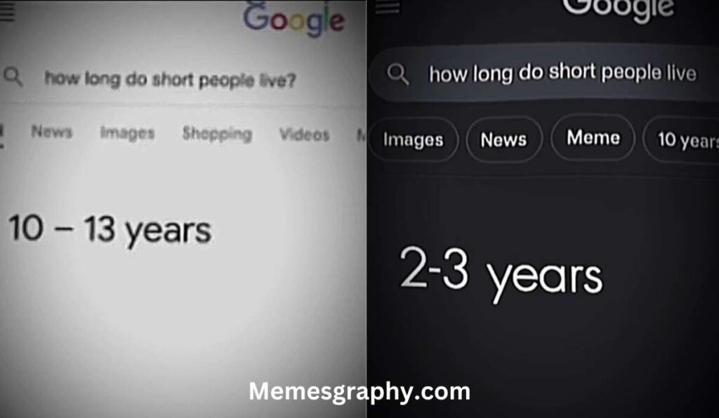 How Long Do Short People Live Meme